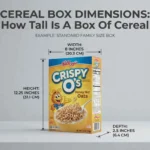 Cereal Box Dimensions: How Tall Is A Box Of Cereal
